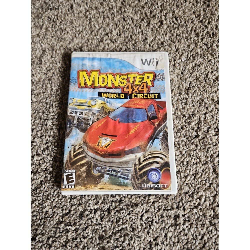 Monster 4x4 World Circuit Nintendo Wii Complete Tested Ubisoft Racing Game